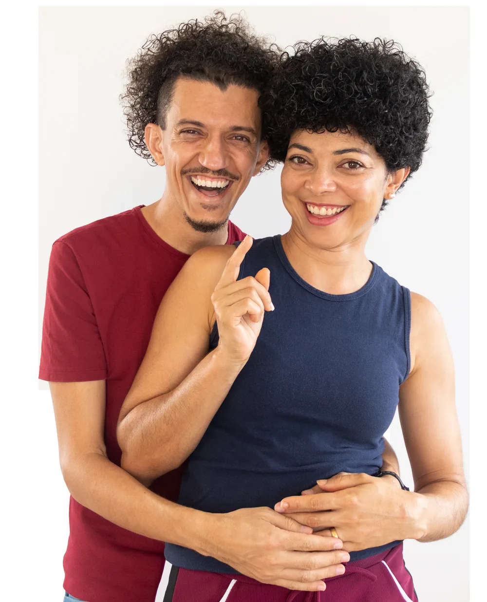 Madson e Raquel Barreto juntos